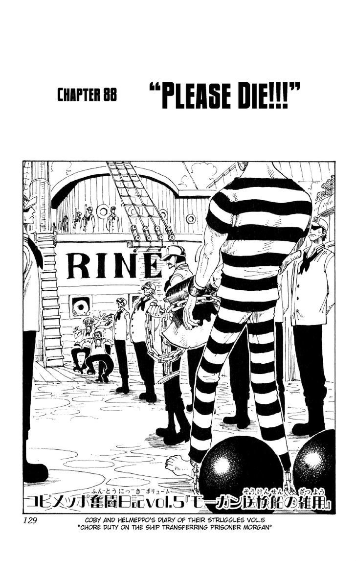 One Piece, chapter 88 image 01
