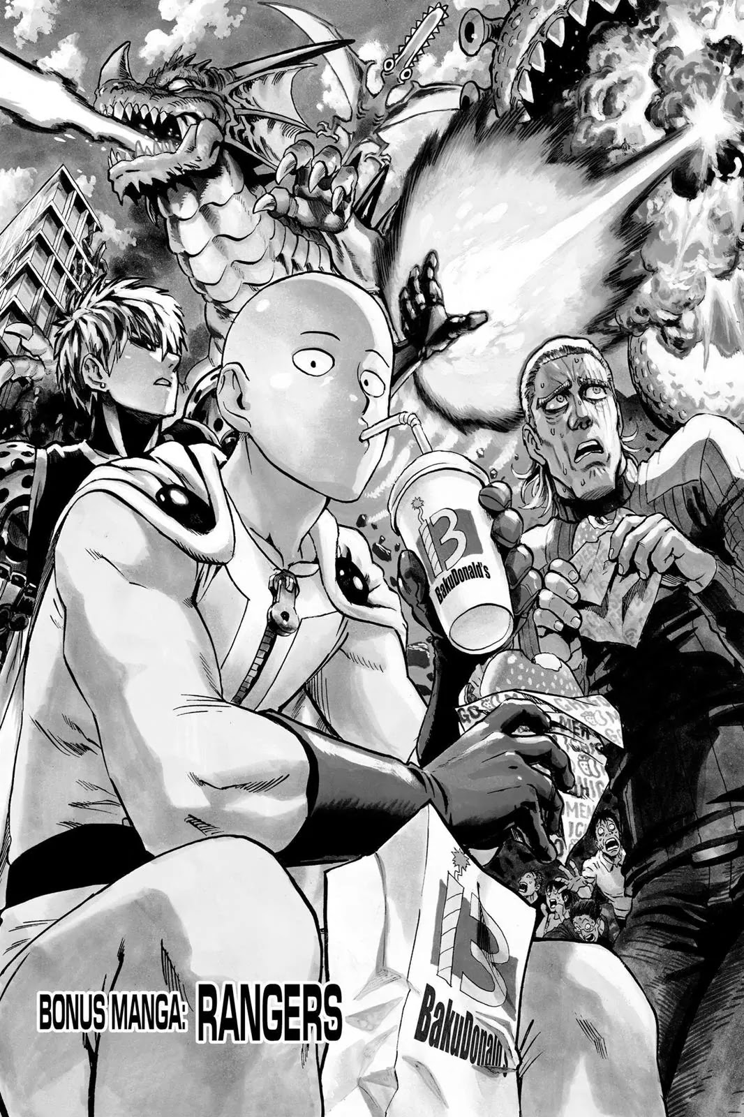 One Punch Man, Chapter 61.5 Rangers image 01