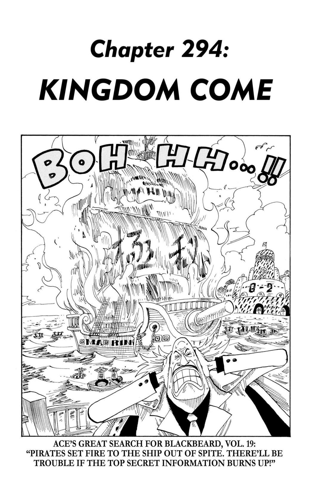 One Piece, Chapter 294 image 01