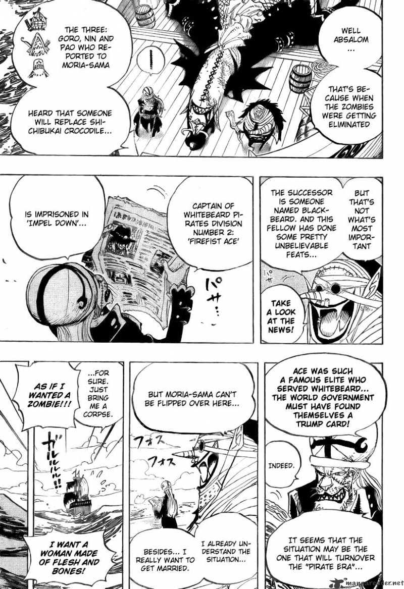 One Piece, chapter 486 image 03