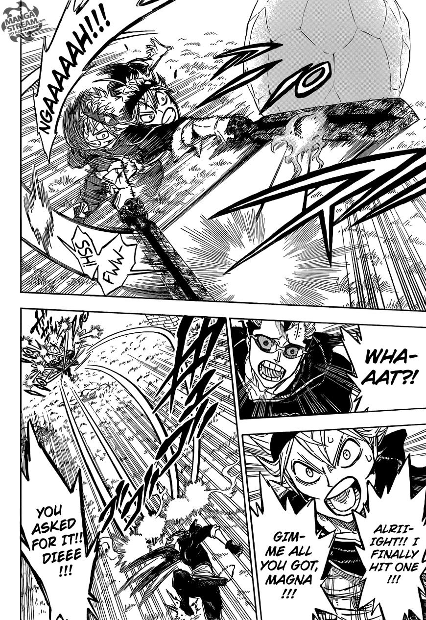 Black Clover, Chapter 124  Yankee-Senpai Vs. Muscle Runt image 15
