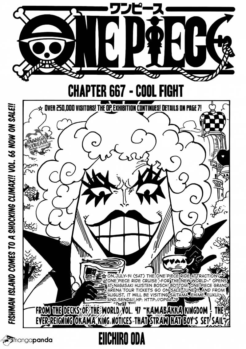 One Piece, chapter 667 image 01