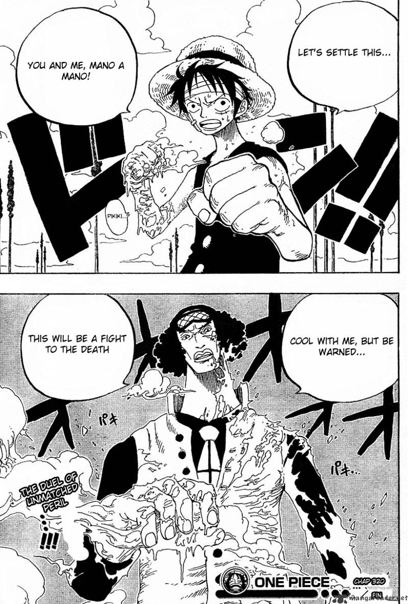 One Piece, chapter 320 image 19