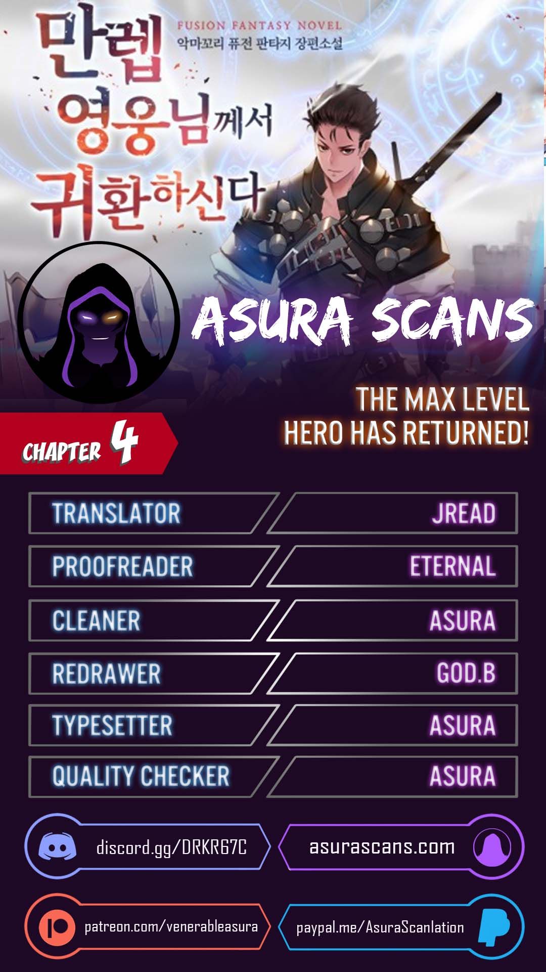 The Max Level Hero Has Returned, Chapter 4 image 01