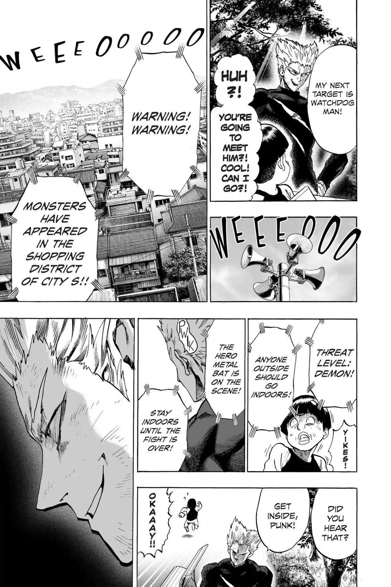 One Punch Man, Chapter 54 Centipede image 11