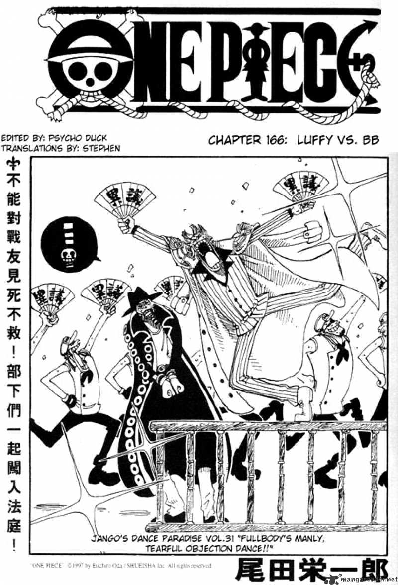 One Piece, chapter 166 image 01
