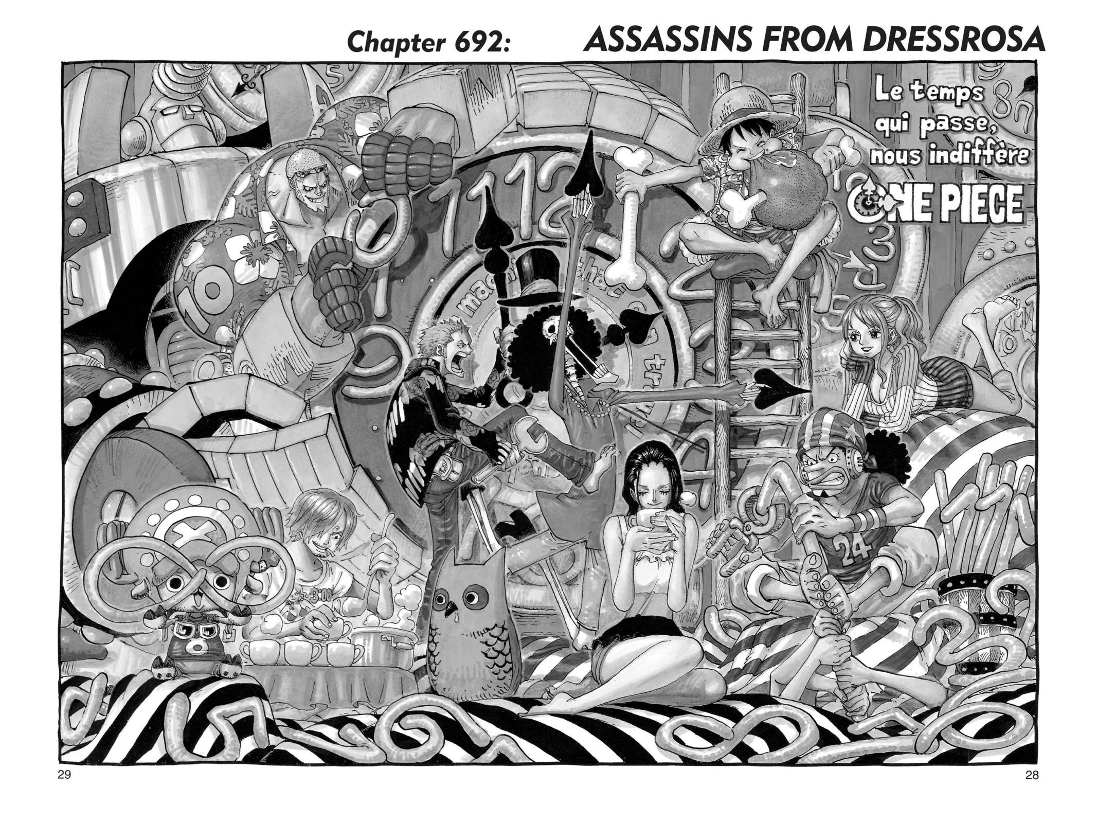 One Piece, Chapter 692 image 01