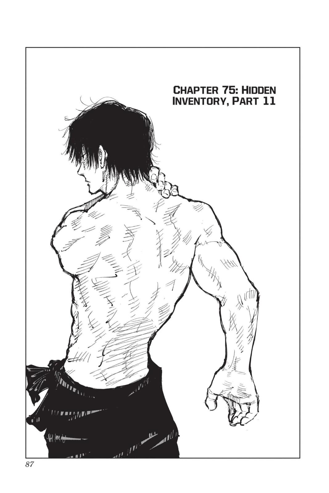 Jujutsu Kaisen, Chapter 75 image 01