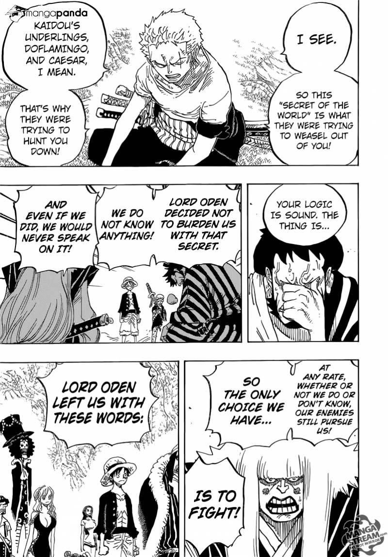 One Piece, chapter 819 image 05