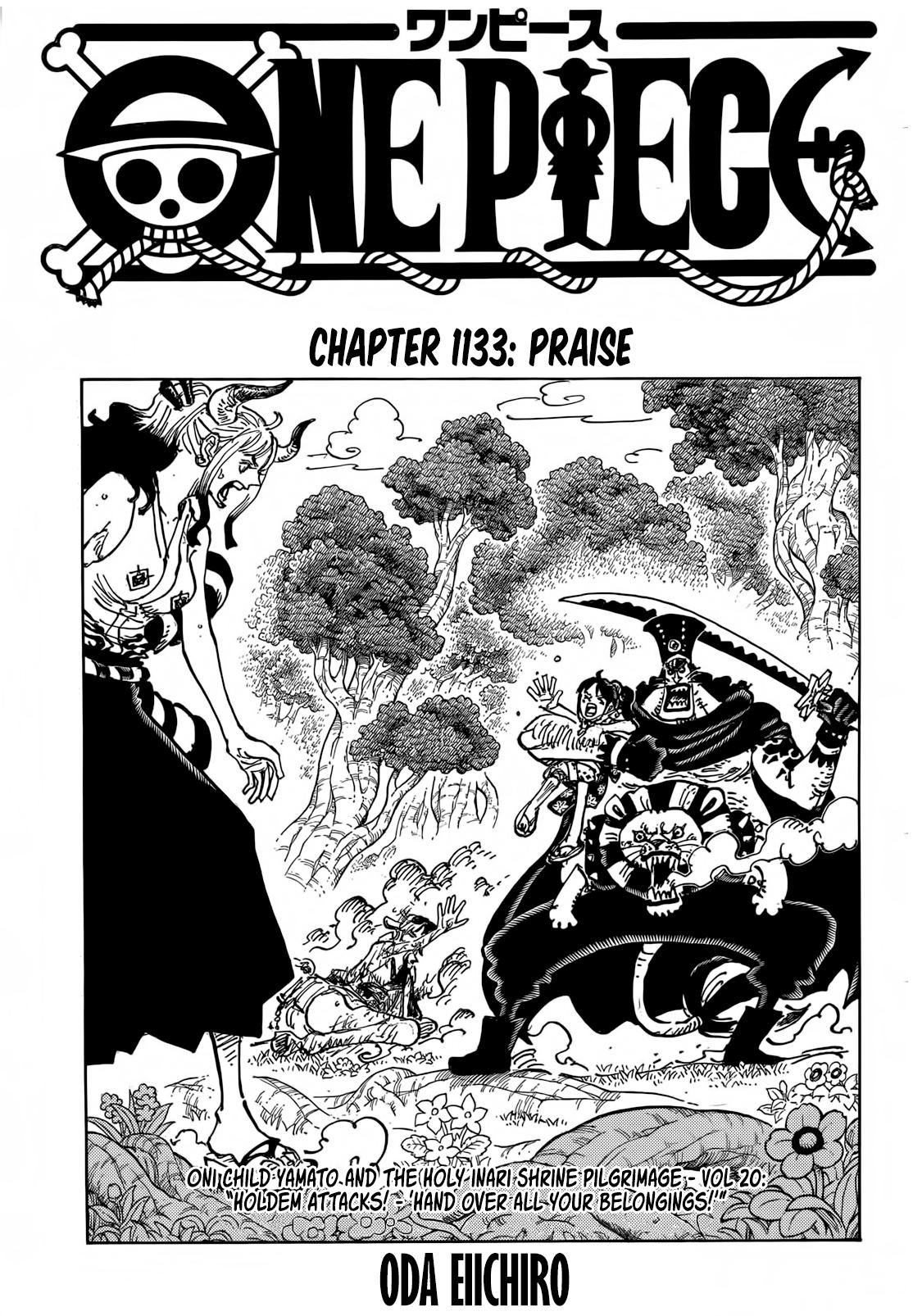 One Piece, Chapter 1133 image 01