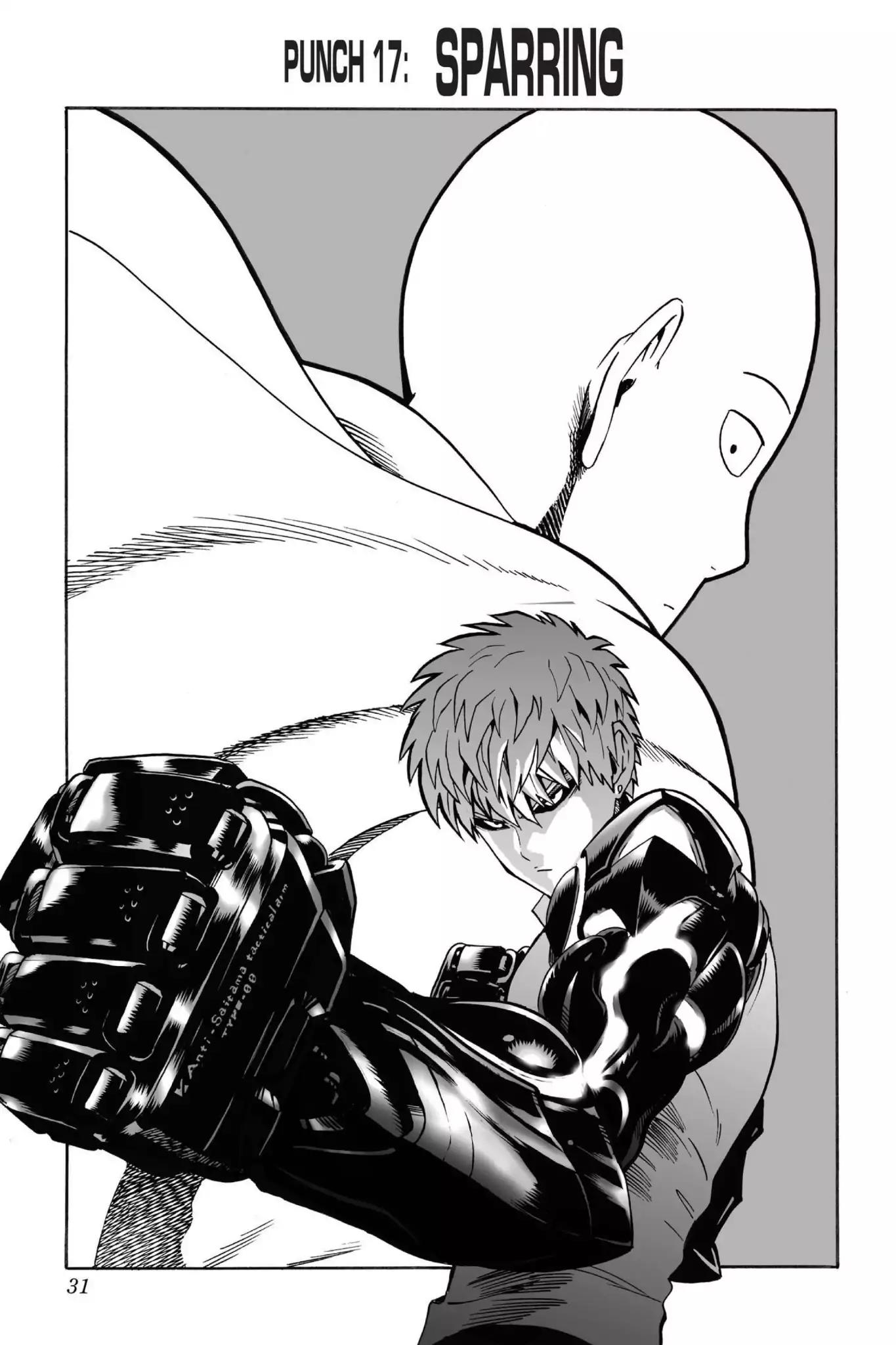 One Punch Man, Chapter 17 Sparring image 01