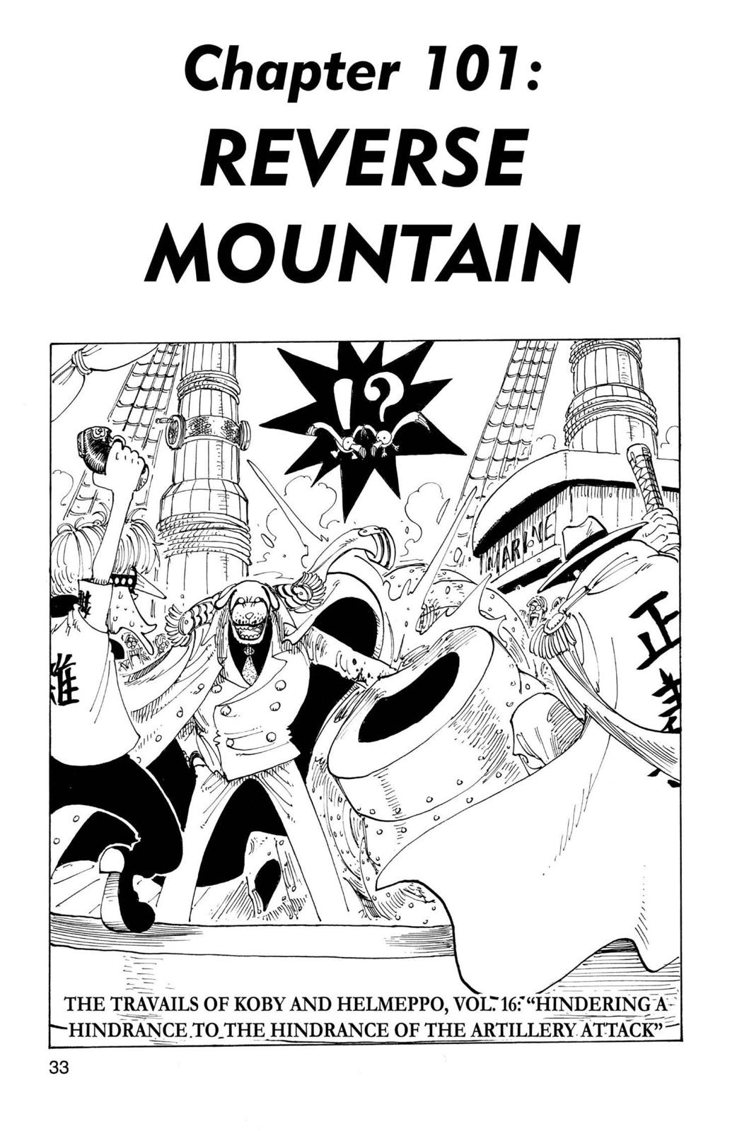 One Piece, Chapter 101 image 01
