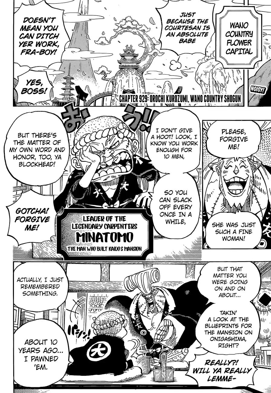 One Piece, chapter 929 image 04