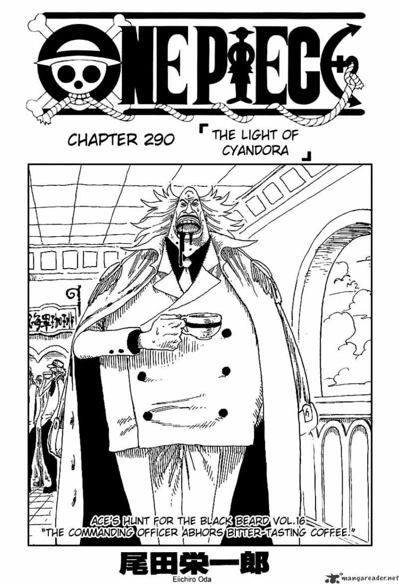One Piece, chapter 290 image 01