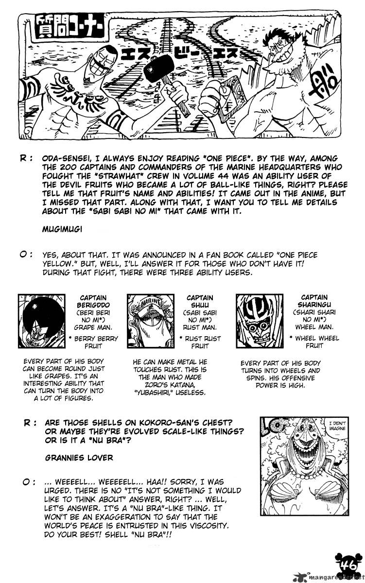 One Piece, chapter 451 image 19