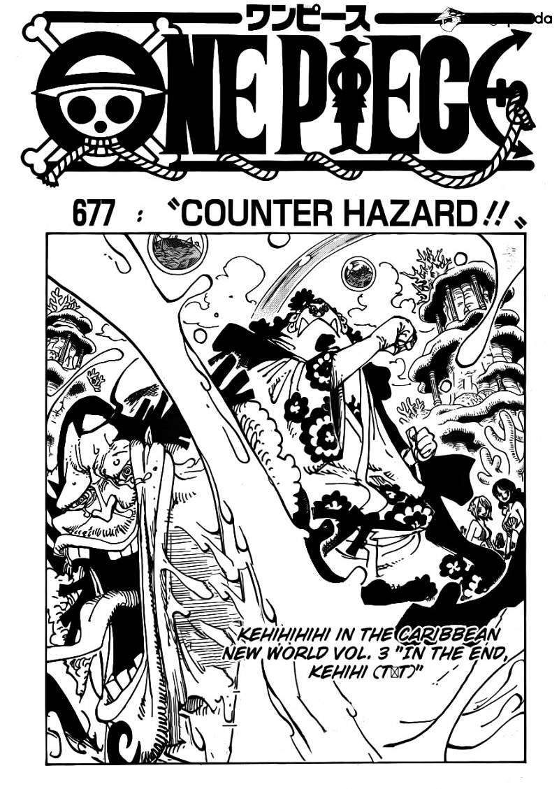 One Piece, chapter 677 image 01