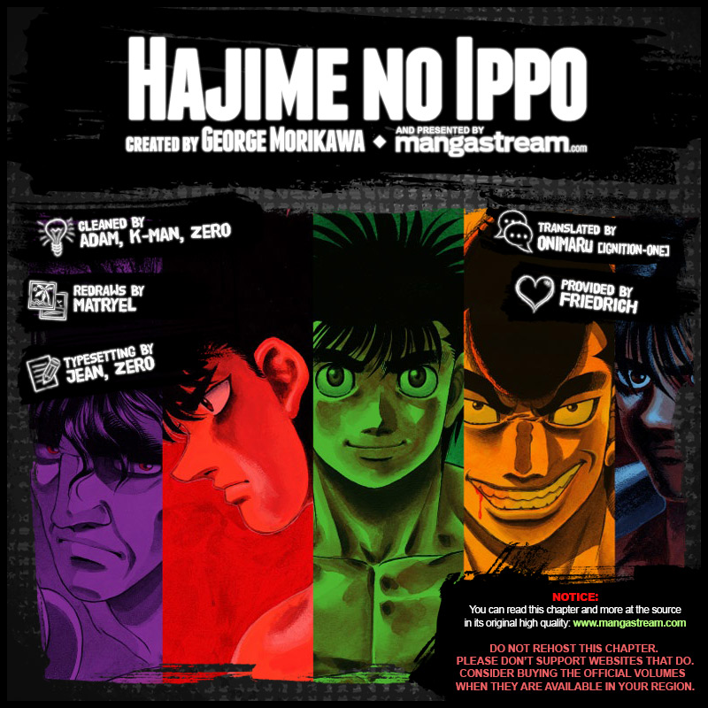 Hajime No Ippo, Chapter 1208 image 02