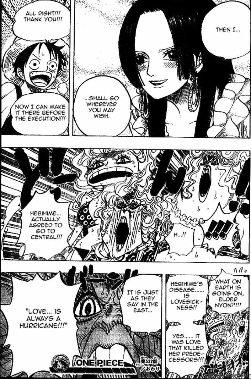One Piece, chapter 522 image 21