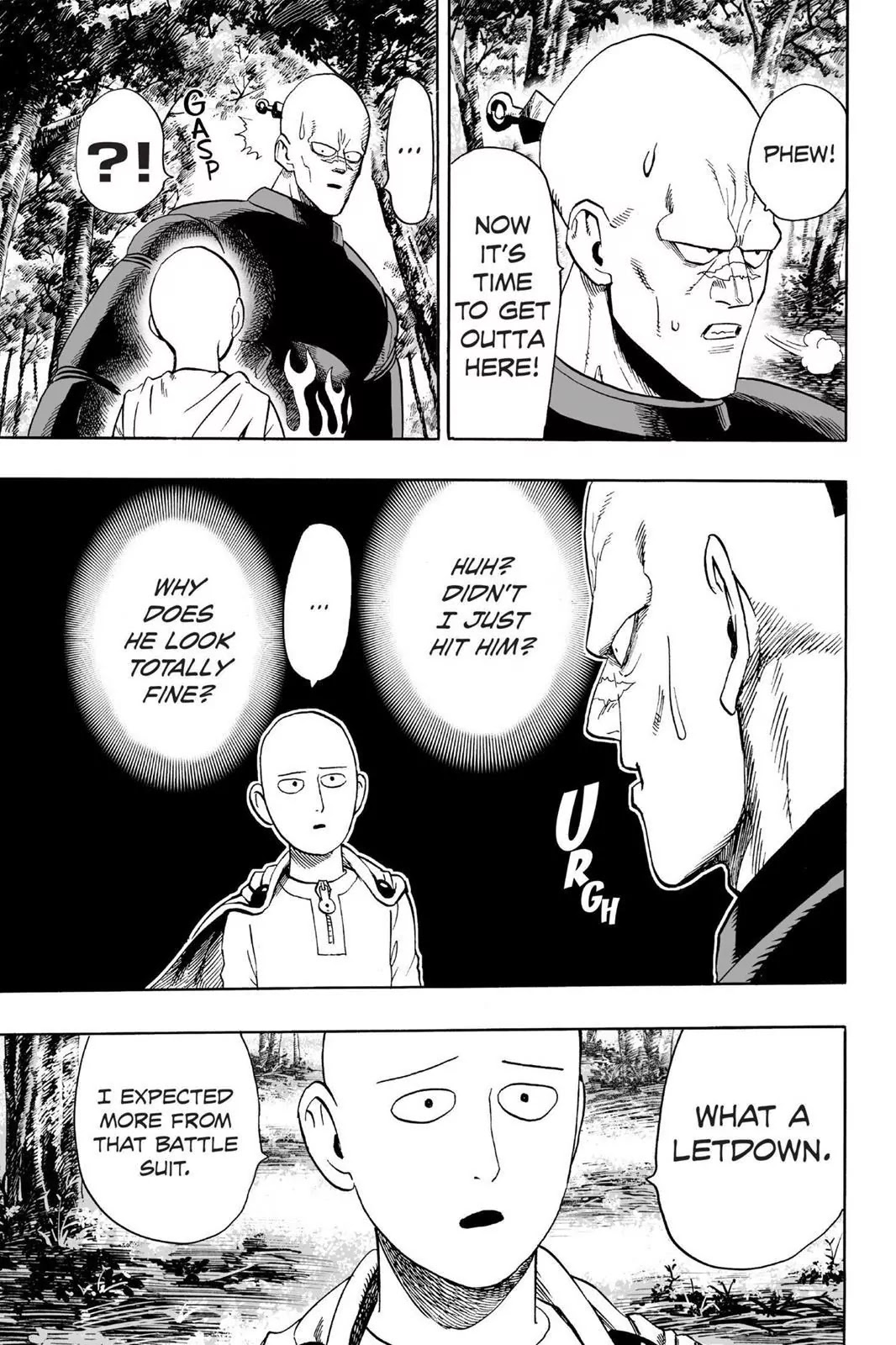 One Punch Man, Chapter 14 I Don T Know You image 05