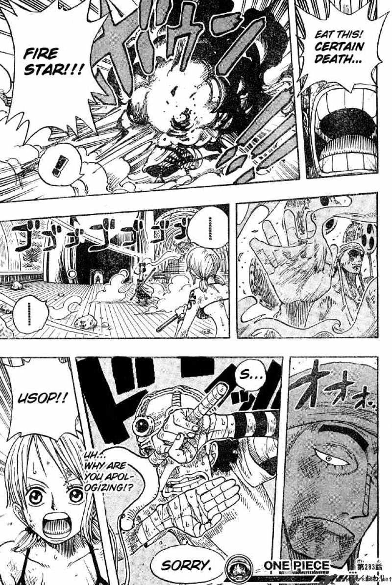 One Piece, chapter 283 image 19