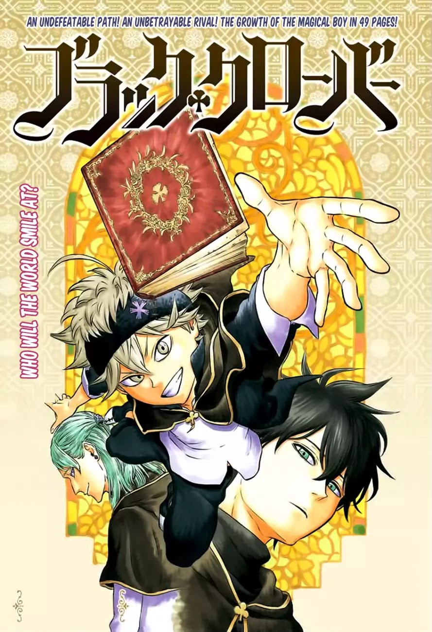 Black Clover, Chapter Oneshot Who Will The World Smile At image 01
