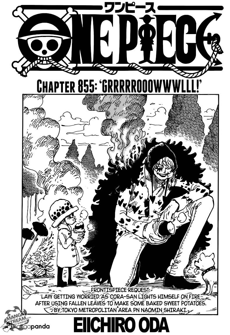 One Piece, chapter 855 image 01