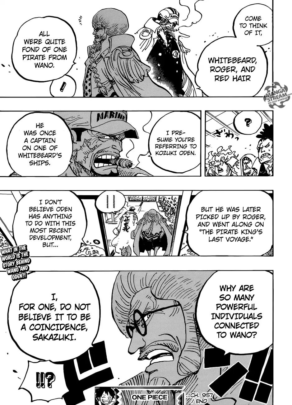 One Piece, chapter 957 image 20
