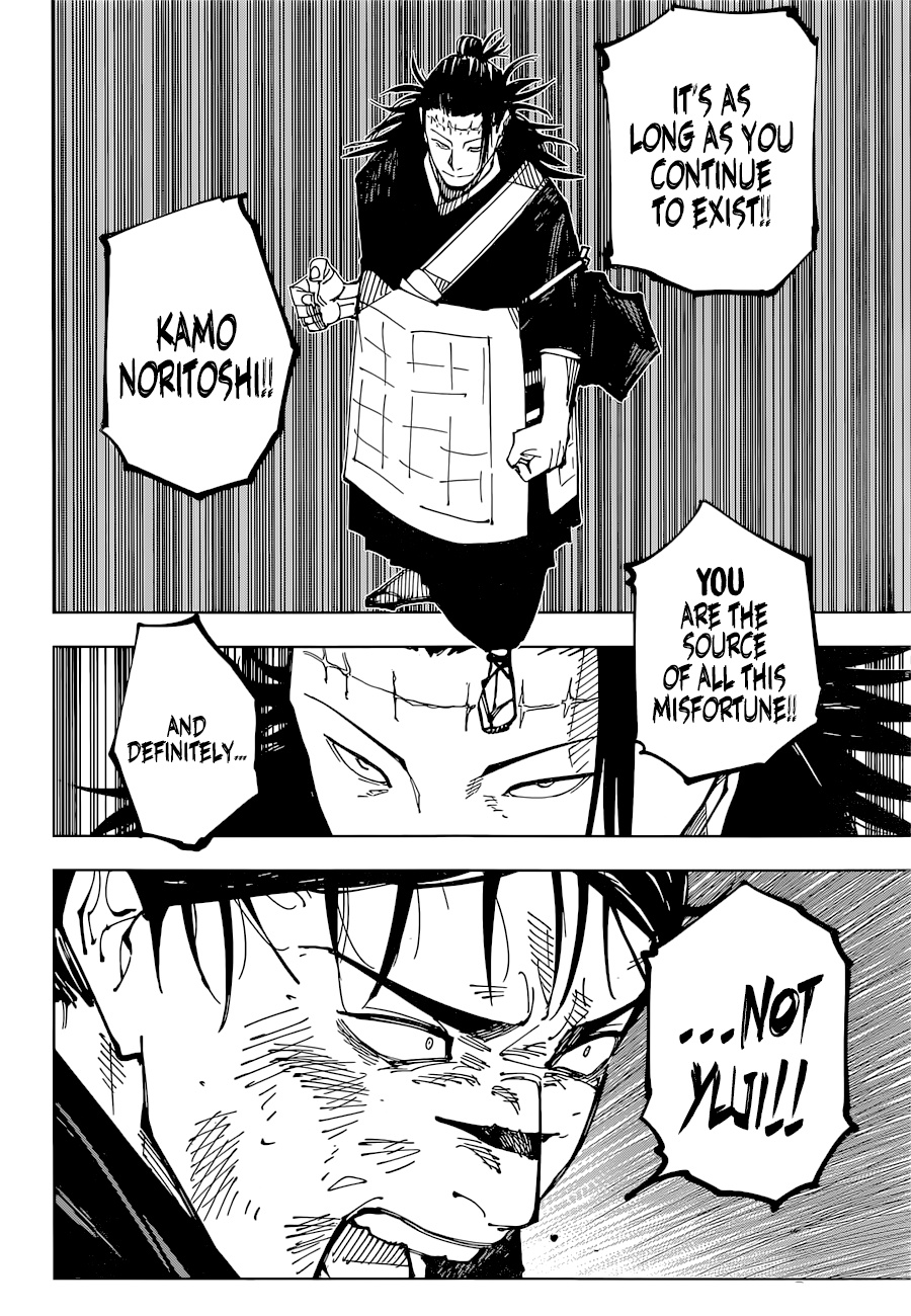 Jujutsu Kaisen, Chapter 203 Blood And Oil ② image 10