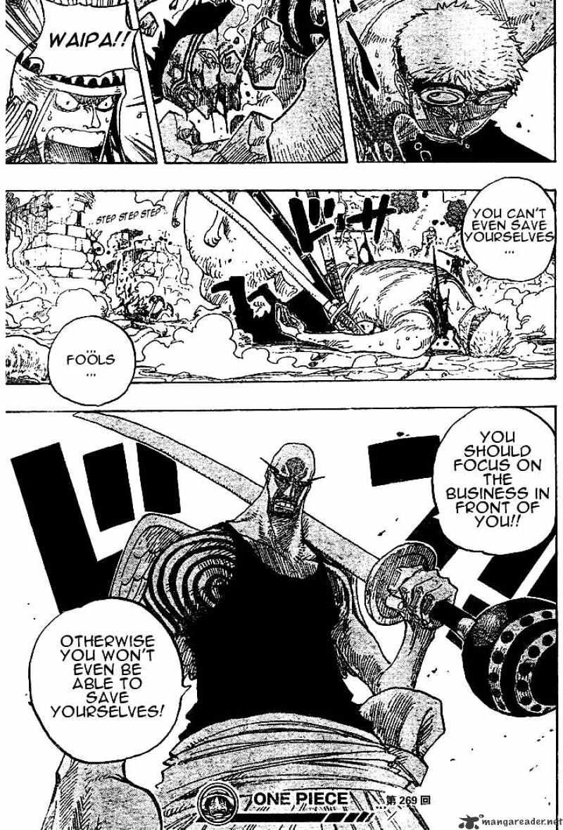 One Piece, chapter 269 image 19