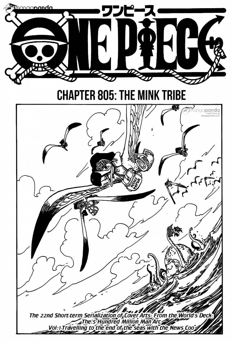 One Piece, chapter 805 image 01