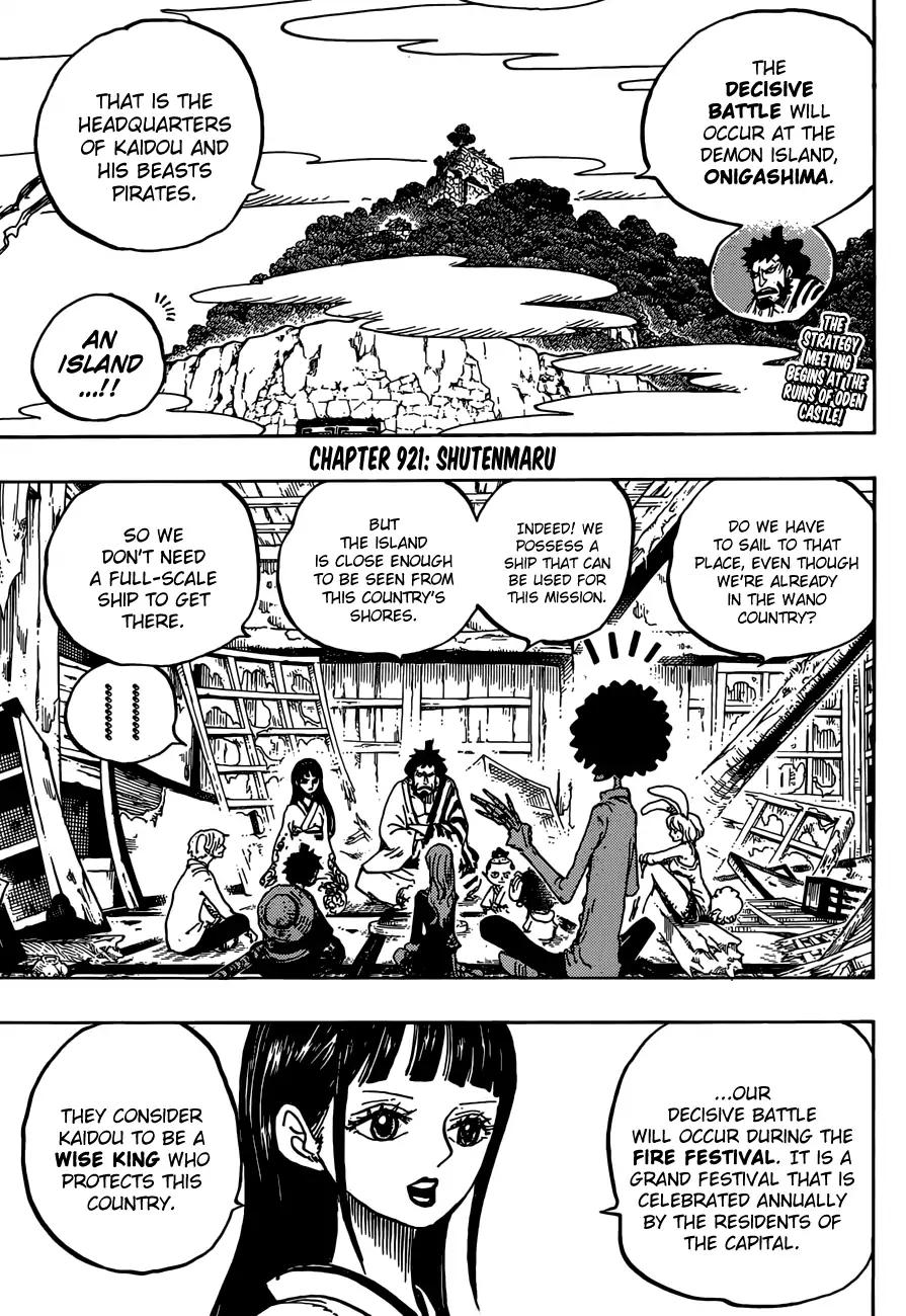 One Piece, chapter 921 image 04