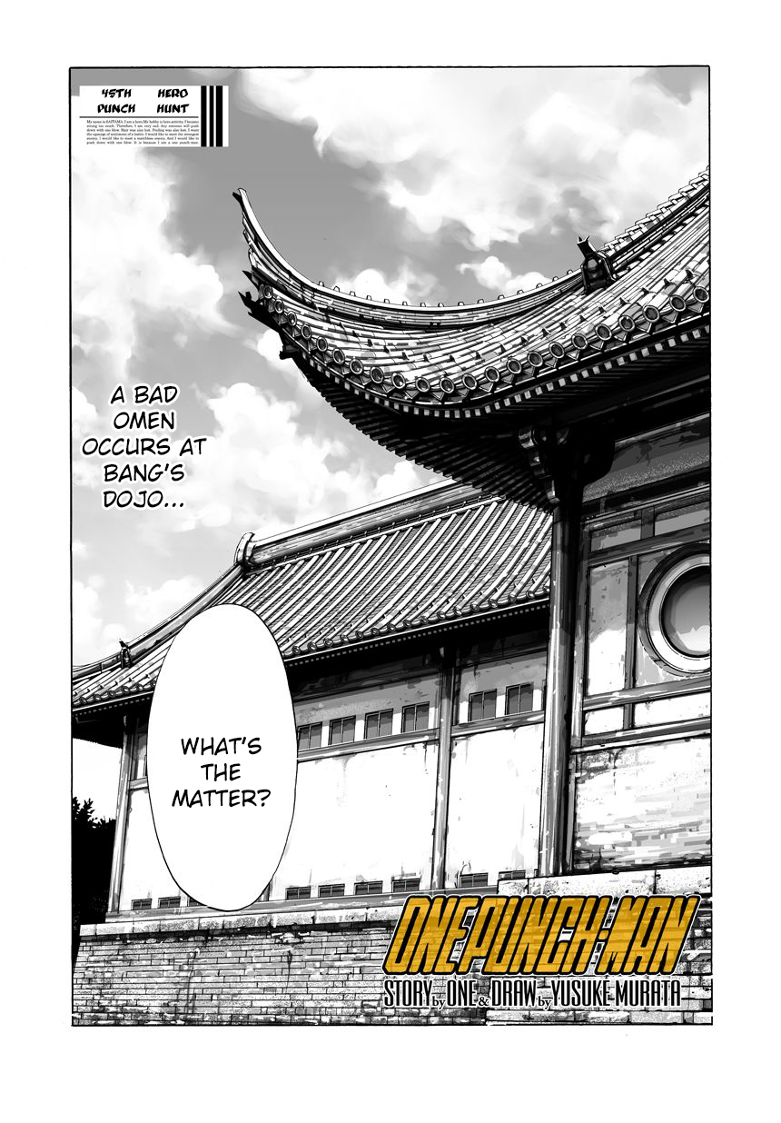 One Punch Man, Chapter 46 - Hero Hunting image 01