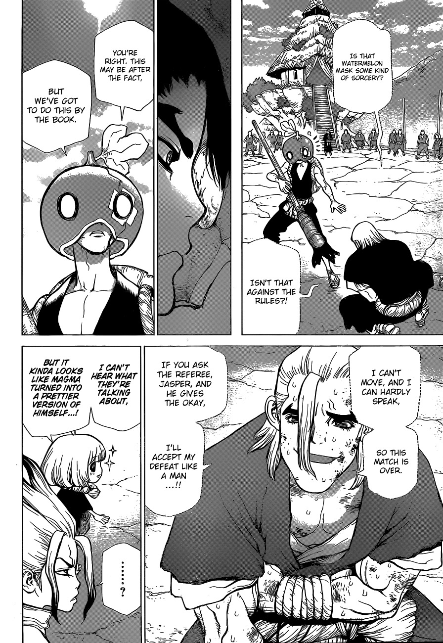 Dr.Stone, Chapter 36  Kinrou And Ginrou image 03