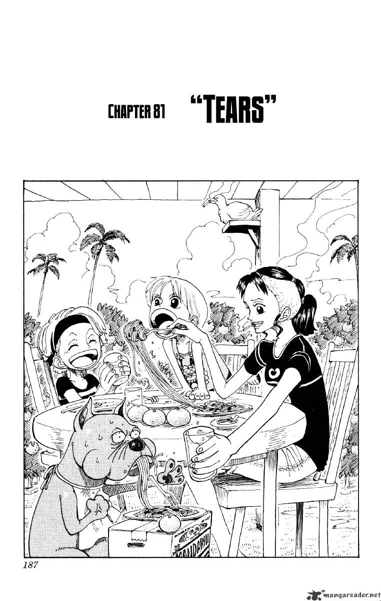 One Piece, chapter 81 image 01