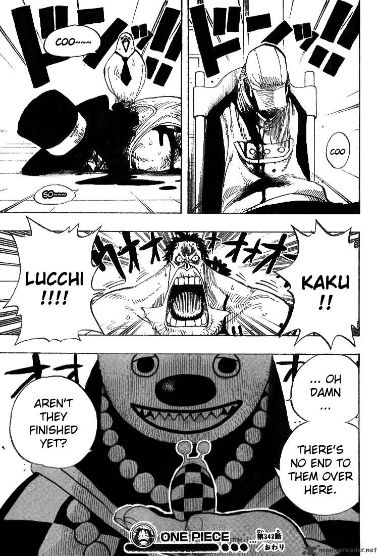 One Piece, chapter 343 image 19