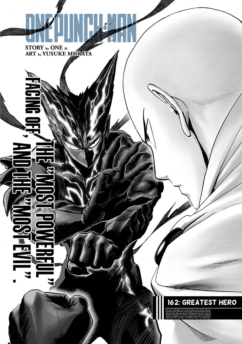 One Punch Man, Chapter 162 image 01