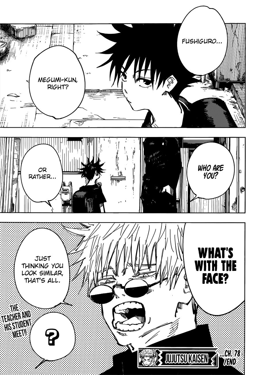 Jujutsu Kaisen, Chapter 78 Premature Death Iii image 20