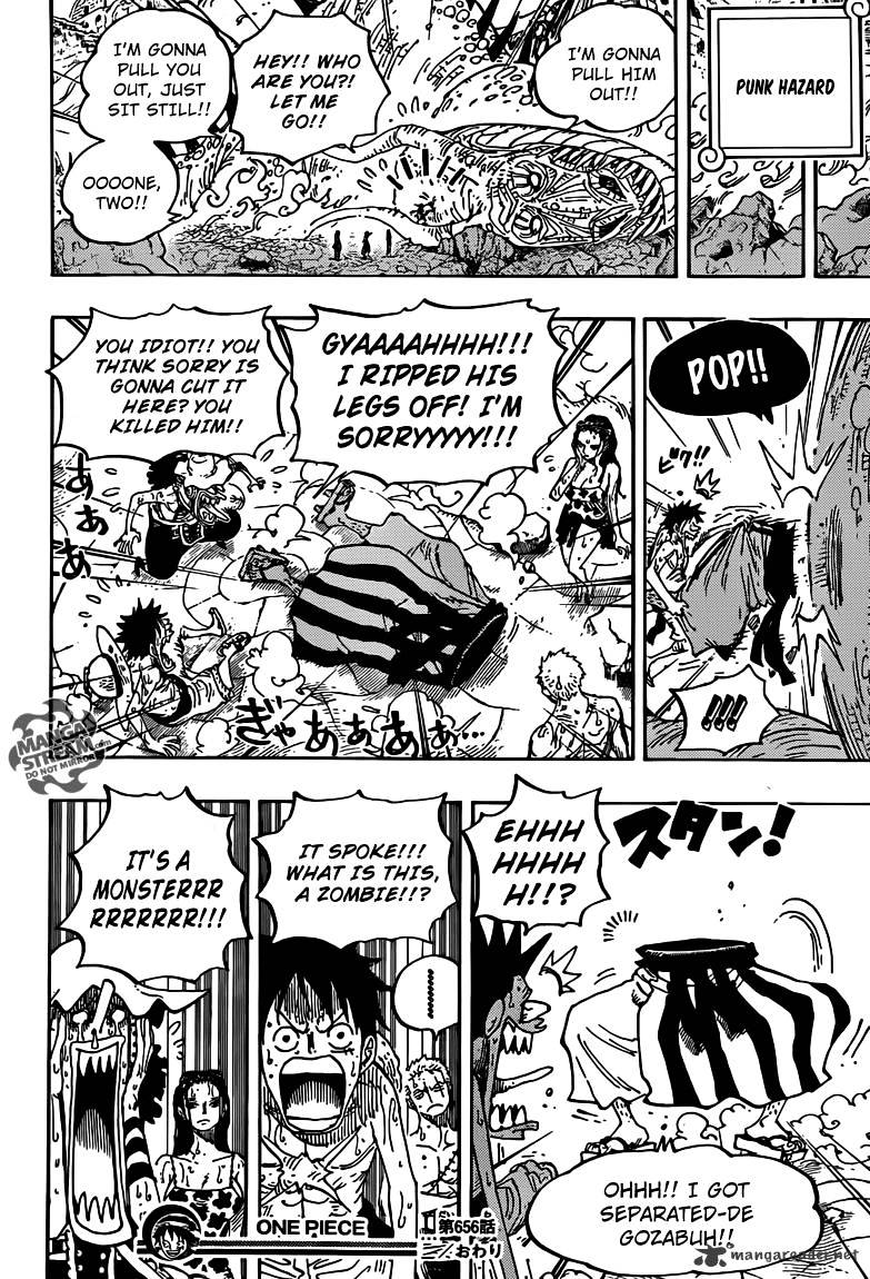 One Piece, chapter 656 image 17