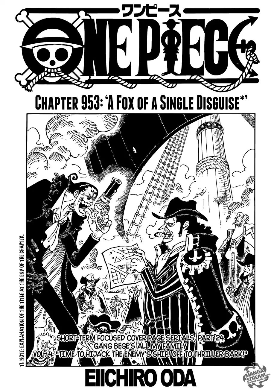 One Piece, chapter 953 image 01