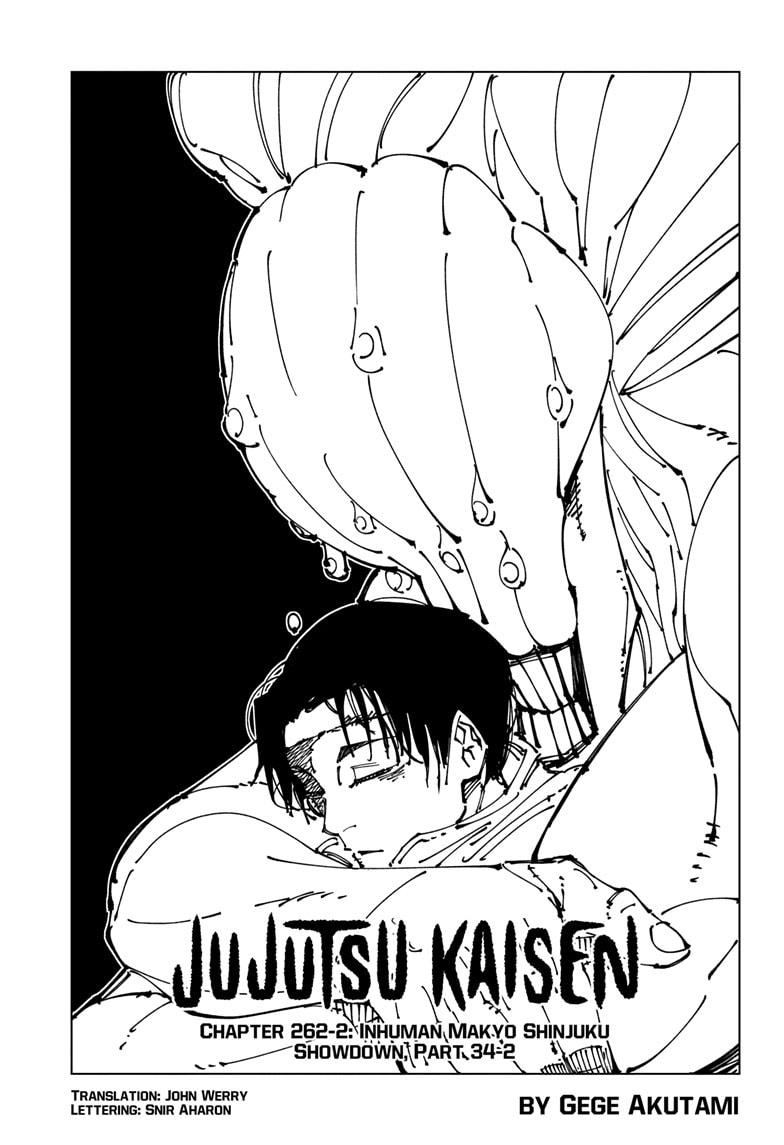 Jujutsu Kaisen, Chapter Chapter 262.2 image 01