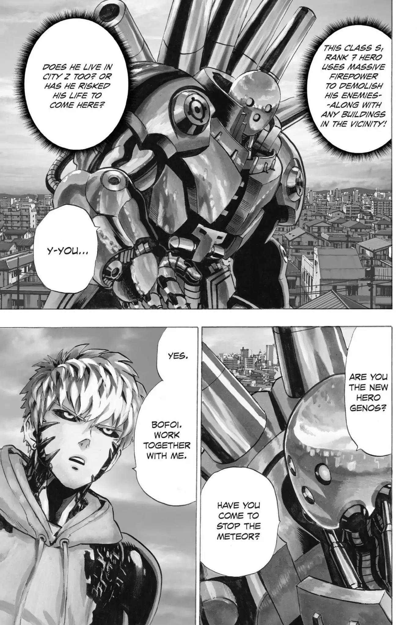 One Punch Man, Chapter 21 Giant Meteor image 33