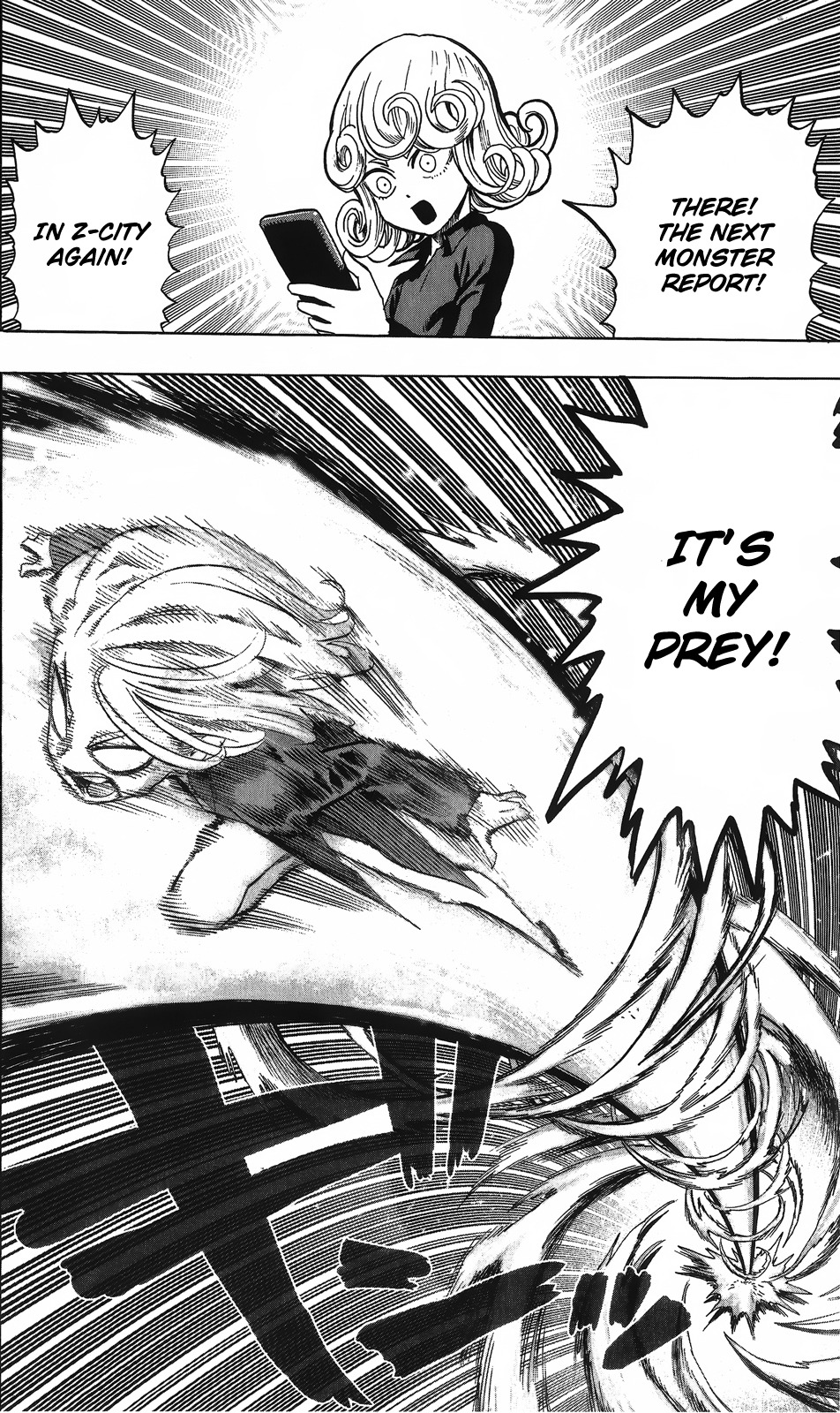 One Punch Man, Chapter 55.1 Tatsumaki