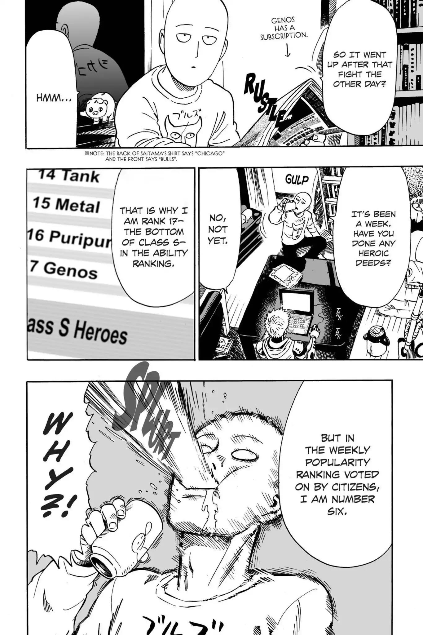 One Punch Man, Chapter 21 Giant Meteor image 08
