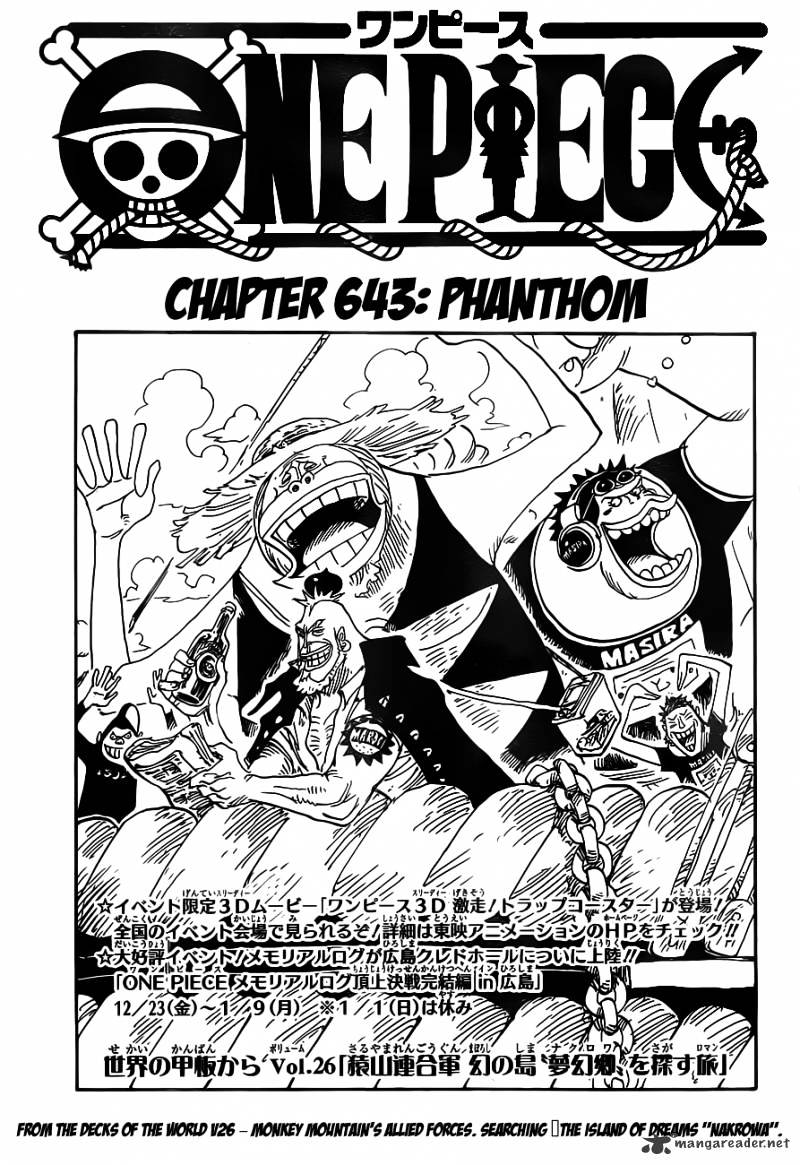 One Piece, chapter 643 image 01