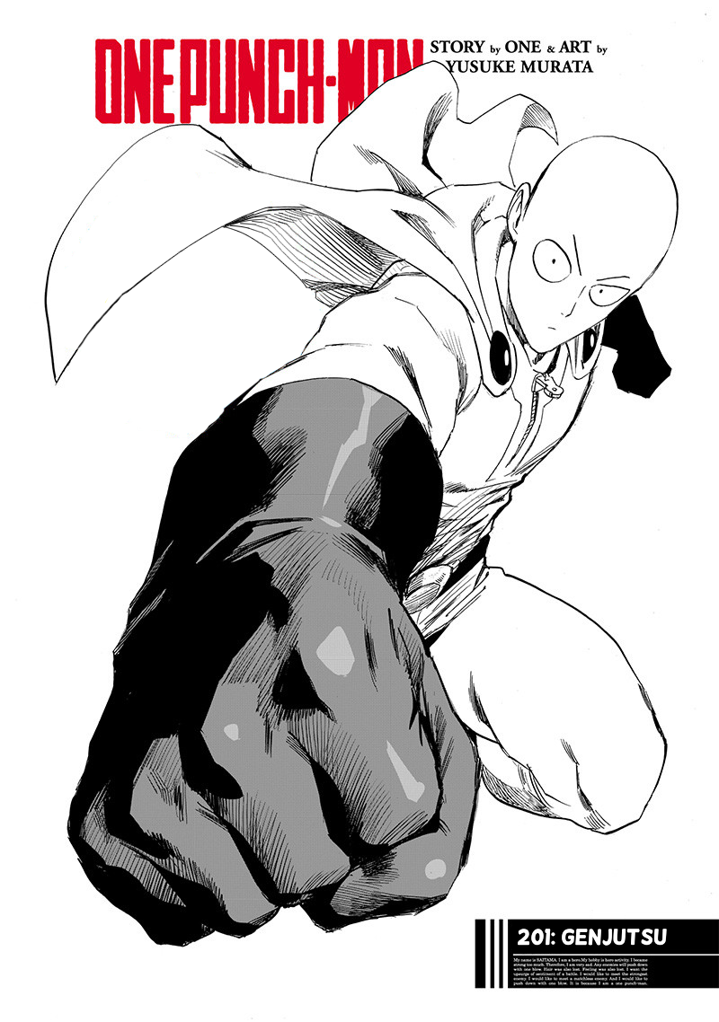One Punch Man, Chapter 201 image 01