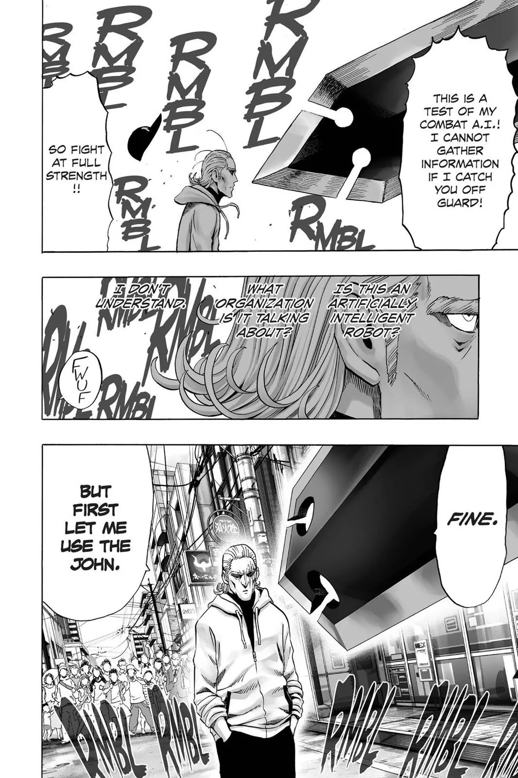 One Punch Man, Chapter 38 King image 25