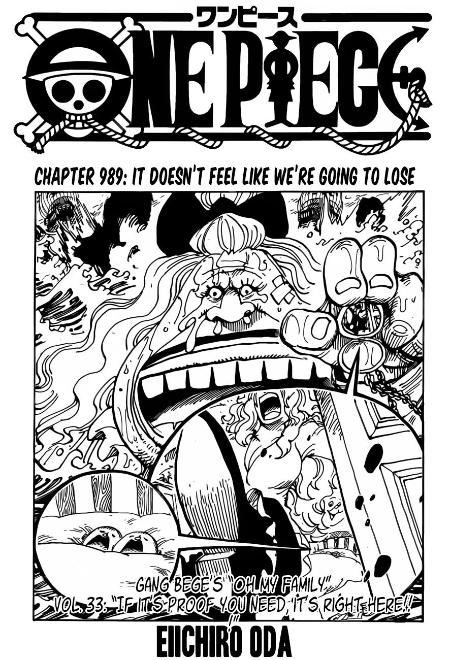 One Piece, chapter 989 image 01