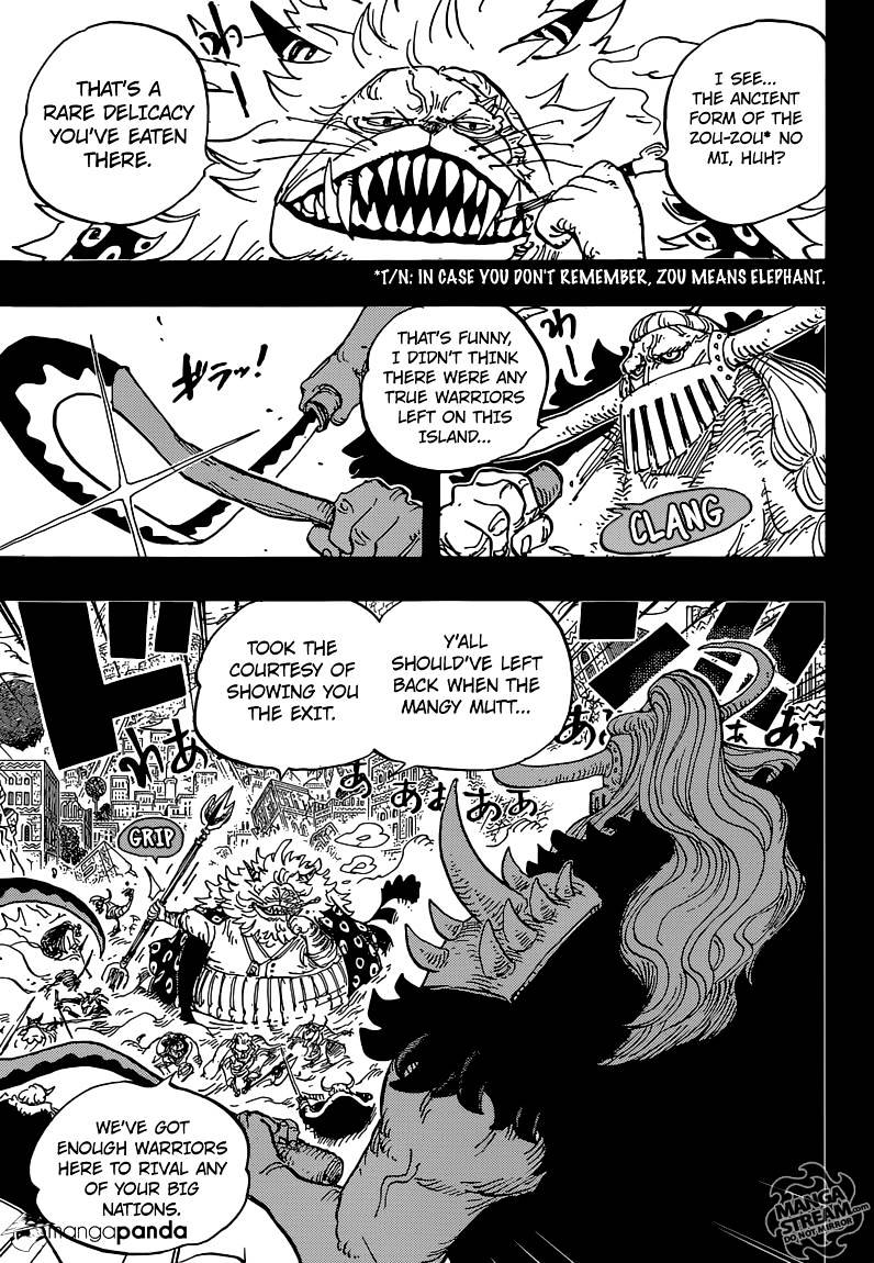 One Piece, chapter 810 image 06