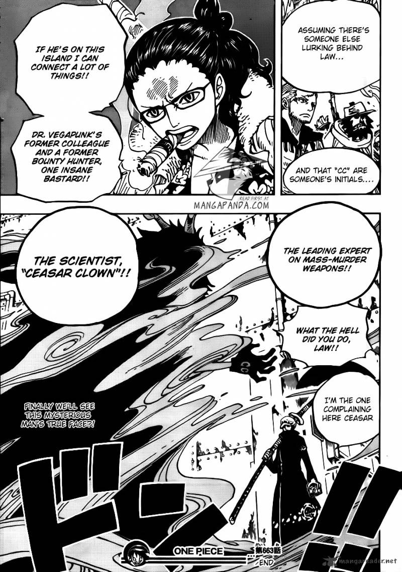One Piece, chapter 663 image 19