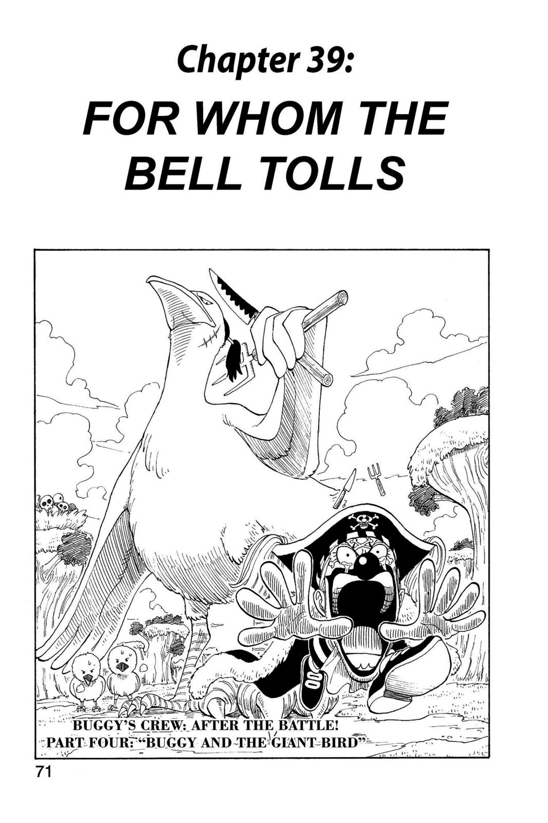 One Piece, Chapter 39 image 01